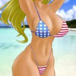 6688746 [FLAG GIRLS] The U S of A 75